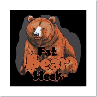 Fat Bear Week Posters and Art